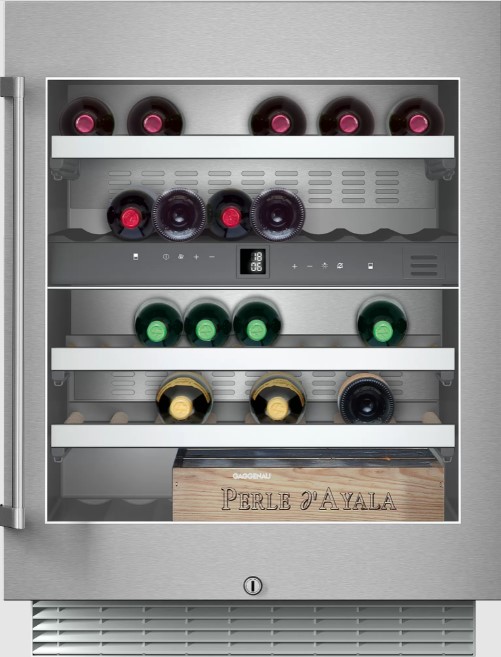 מקרר יין אינטגרלי 60 ס”מ GAGGENAU דגם: RW404 262