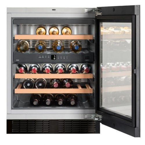 מקרר יין אינטגרלי מתחת לשיש  34 בקבוקים ברוחב 60 ס”מ  LIEBHERR דגם: UWTgb 1682 Vinido