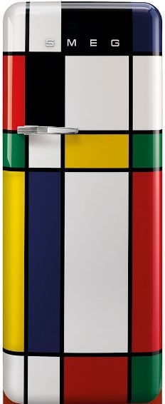 מקרר מעוצב ברוחב 60 ס”מ בעיצוב צבעוני SMEG דגם: FAB28RDMC