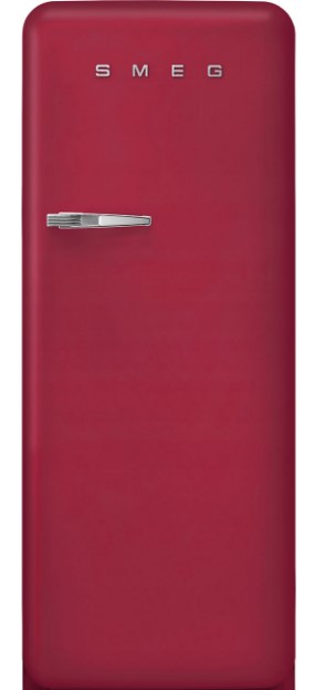 מקרר מעוצב ברוחב 60 ס”מ ארגמן SMEG דגם: FAB28RDRB3