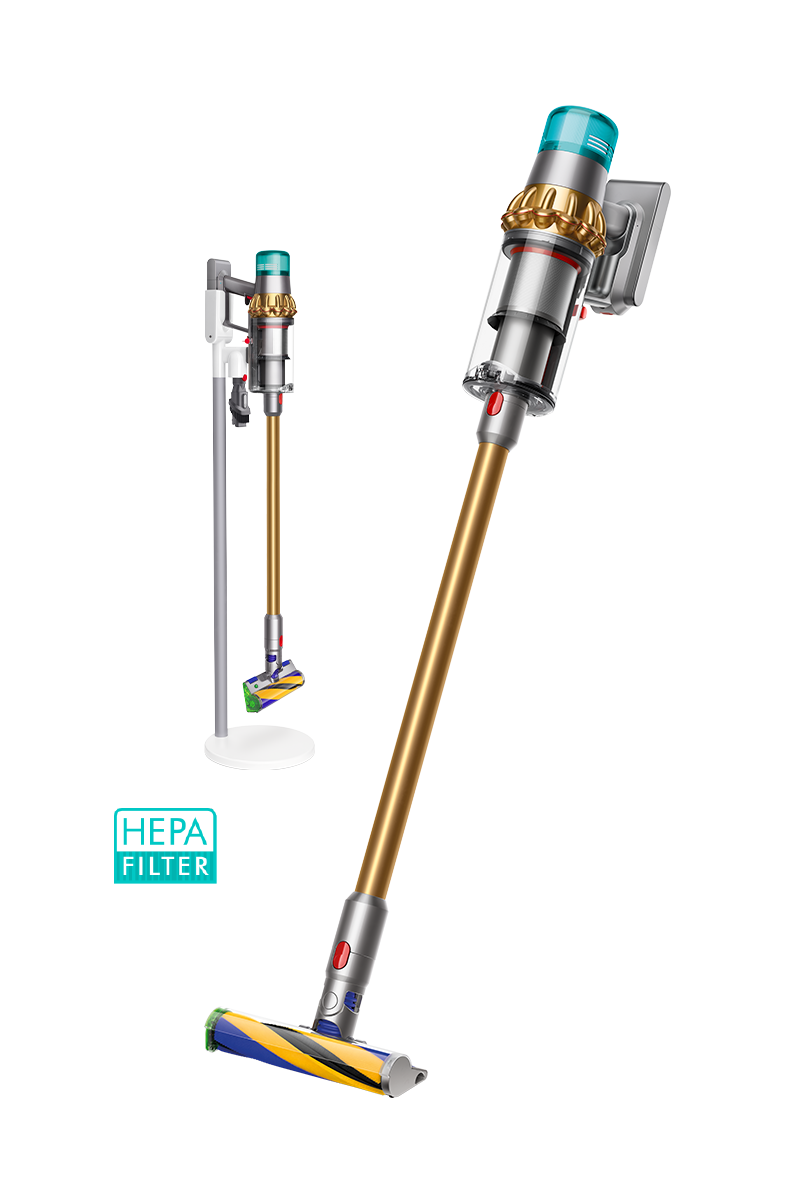 שואב אלחוטי DYSON  דגם Dyson V15 Absolute Extra