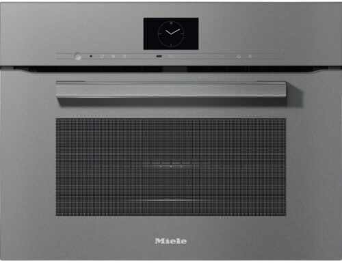 תנור משולב מיקרו 45 ס”מ אפור MIELE דגם: H 7640 BM Grey