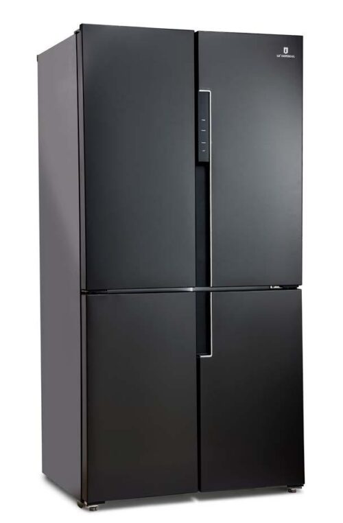 מקפיא תחתון מקרר 4 דלתות 91 ס”מ שחור מט LE IMPERIAL דגם: IM580 BK