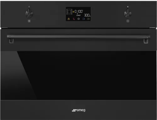 תנור משולב מיקרוגל 45 ס”מ שחור מט SMEG דגם: SOA4302M1N
