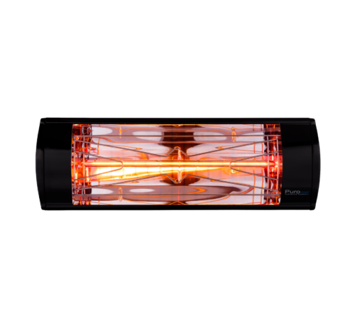 תנור אמבטיה אינפרא אדום בצבע שחור PURO דגם: S BLACK 1500