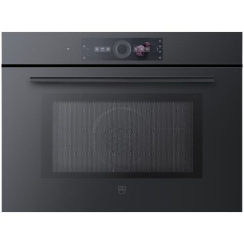 מיקרוגל בנוי 45 ס”מ CombiMiwell V4000 זכוכית שחורה V-ZUG דגם: CM4T-24025