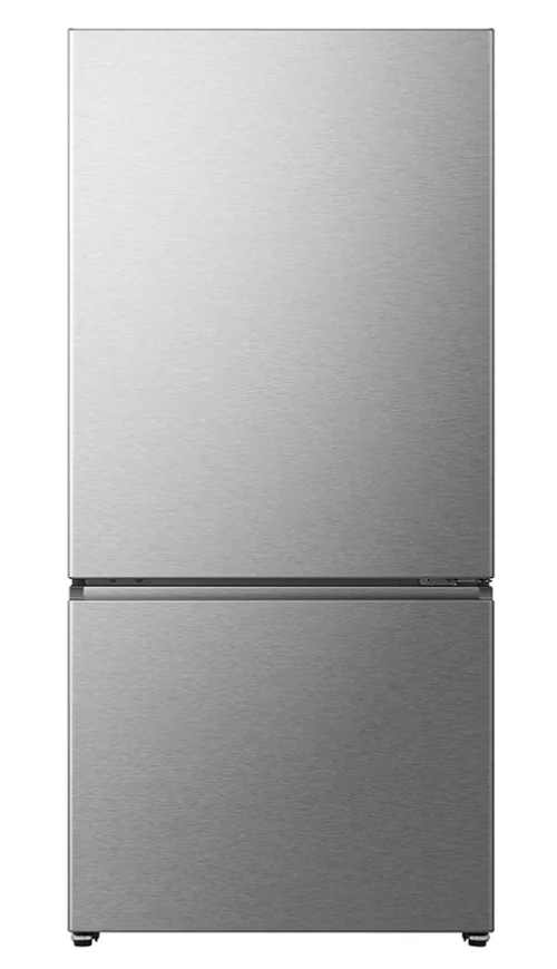 מקרר מקפיא תחתון בצבע נירוסטה HISENSE דגם RB70-SKI