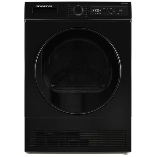 מייבש כביסה 10 ק”ג SCHNEIDER דגם: SCH10T1CONB/W