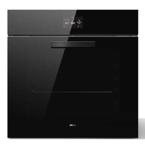 תנור בנוי 60 ס”מ זכוכית שחורה מסך טאצ’ ELICA דגם: VIRTUS MULTI 60 TFT