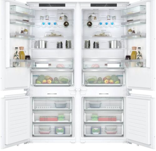 מקרר אינטגרלי עם מקפיא תחתון 140 ס”מ SIEMENS iQ500 דגם: KB96NADD0