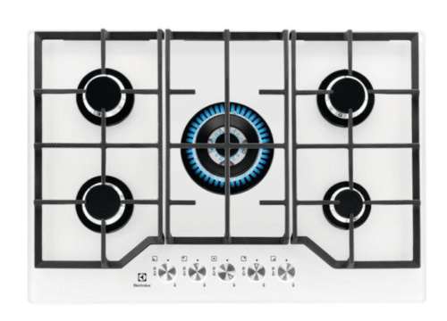 כיריים גז זכוכית 74 ס”מ ELECTROLUX דגם: KGG75362W