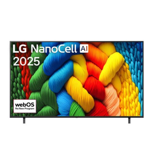 טלוויזיה חכמה 50 אינץ’ LG NanoCell AI HDR10 דגם: 50NANO80A6A