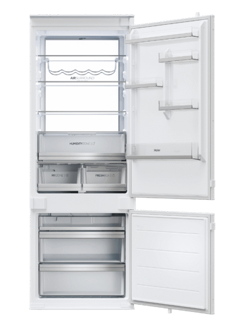 מקרר אינטגרלי עם מקפיא תחתון 70 ס”מ HAIER דגם: HBW7719DT