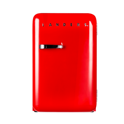מקרר רטרו 70 ליטר אדום LANDERS דגם: LA70R