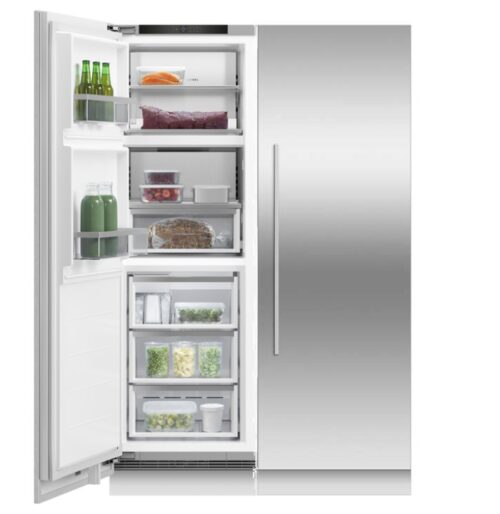 מקרר ומקפיא אינטגרלי 120 ס”מ עם יצרן קרח FISHER PAYKEL דגם: RS6019S3RH1 + RS6019F3LJ1