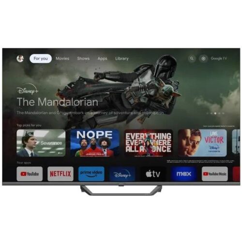 טלוויזיה חכמה 50 אינץ’ HAIER 4K QLED דגם H50S80FUX