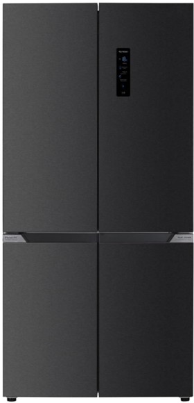 מקרר 4 דלתות 90 ס"מ נירוסטה מושחרת DELONGHI דגם: DLR6060DX