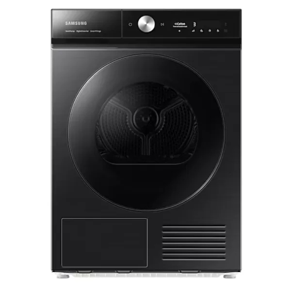 מייבש כביסה 9 ק"ג עם Heat pump וקונדנסור שחור BESPOKE דגם: DV90BB9445GB