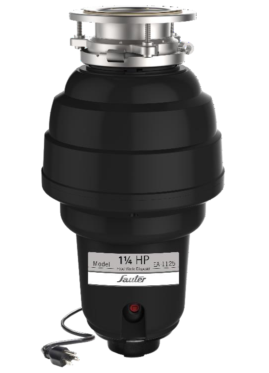 טוחן אשפה 1.25 כ"ס SAUTER דגם: EA-1125 Premium