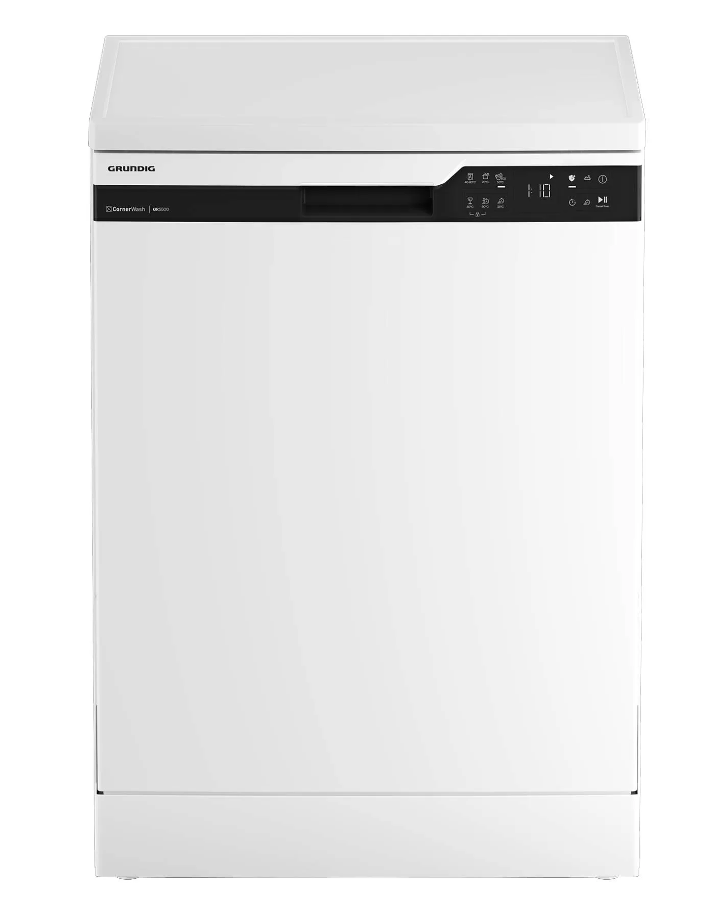 מדיח כלים רחב 60 ס"מ לבן GRUNDIG דגם: GNFP3451WC