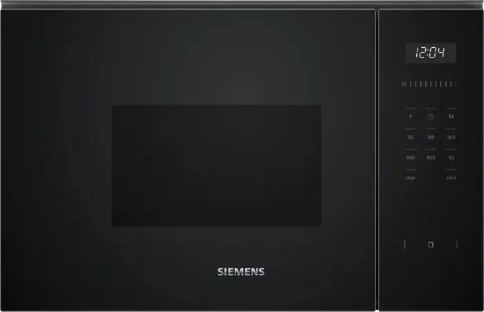 מיקרוגל בנוי 38 ס"מ שחור SIEMENS iQ500 דגם: BF525LMB1