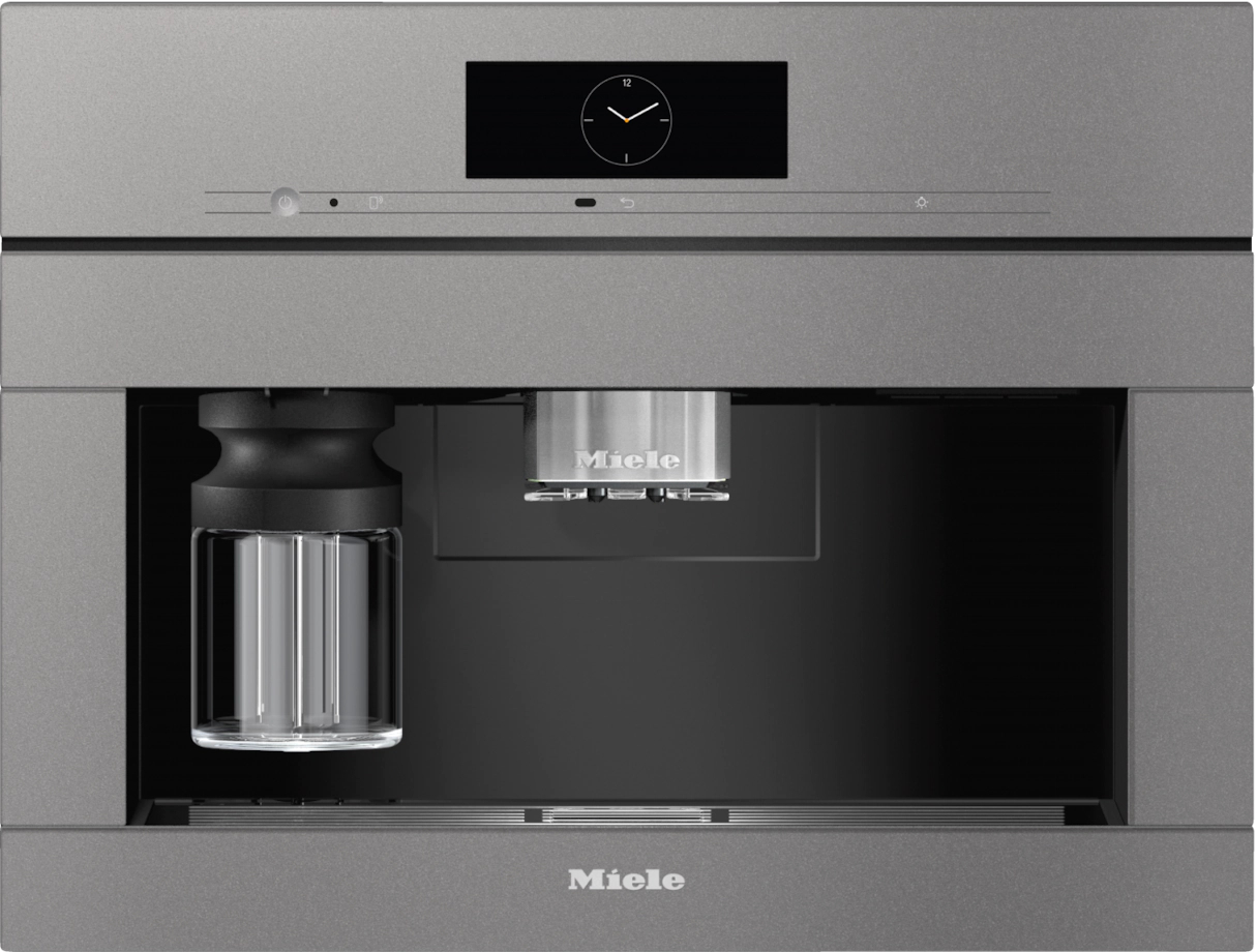 מכונת קפה אינטגרלית 45 ס"מ אפור MIELE דגם: CVA 7845 Grey