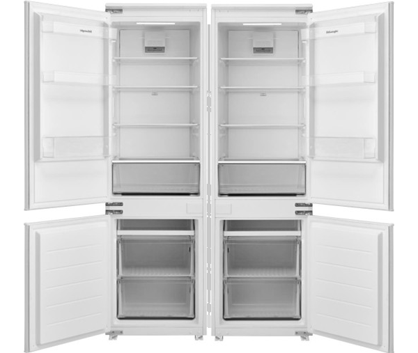 מקרר אינטגרלי 120 ס"מ עם מקפיא תחתון DELONGHI דגם: DLBI4864