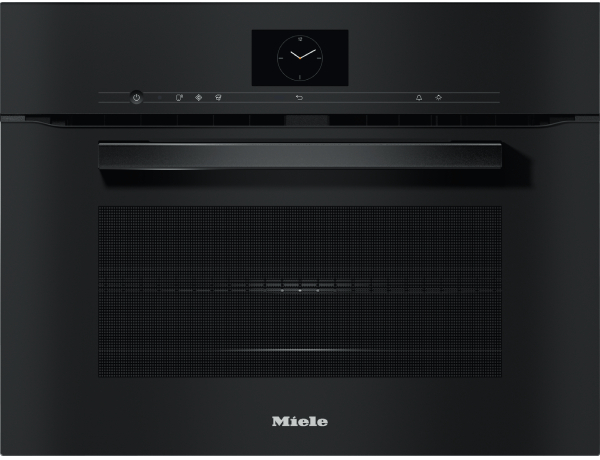 תנור משולב מיקרוגל 45 ס"מ שחור MIELE דגם: H 7640 BM Black