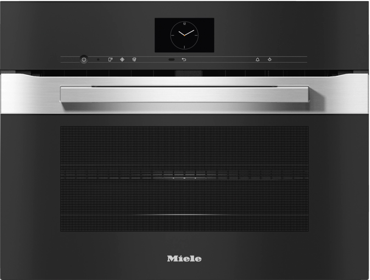 תנור משולב מיקרוגל 45 ס"מ נירוסטה MIELE דגם: H 7640 BM clst