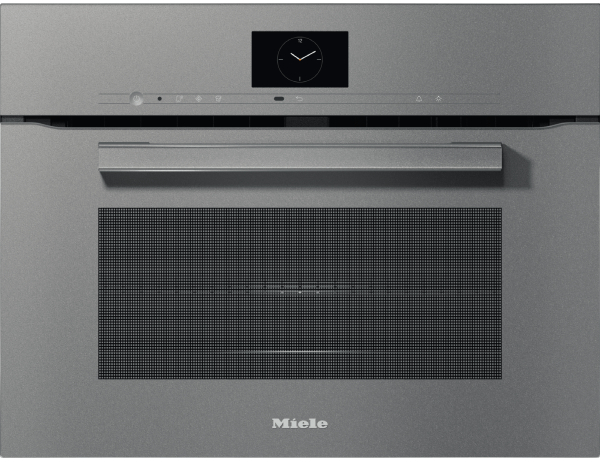 תנור משולב מיקרו 45 ס"מ אפור MIELE דגם: H 7640 BM Grey