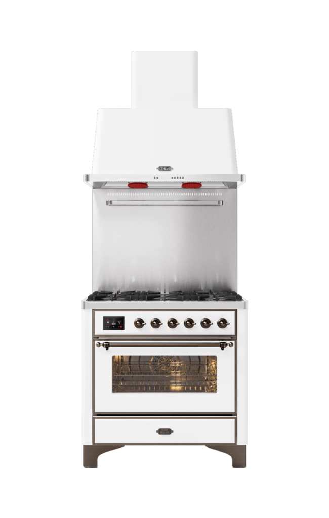 תנור משולב כיריים  90 ס"מ סדרת ILVE Majestic דגם: M09N