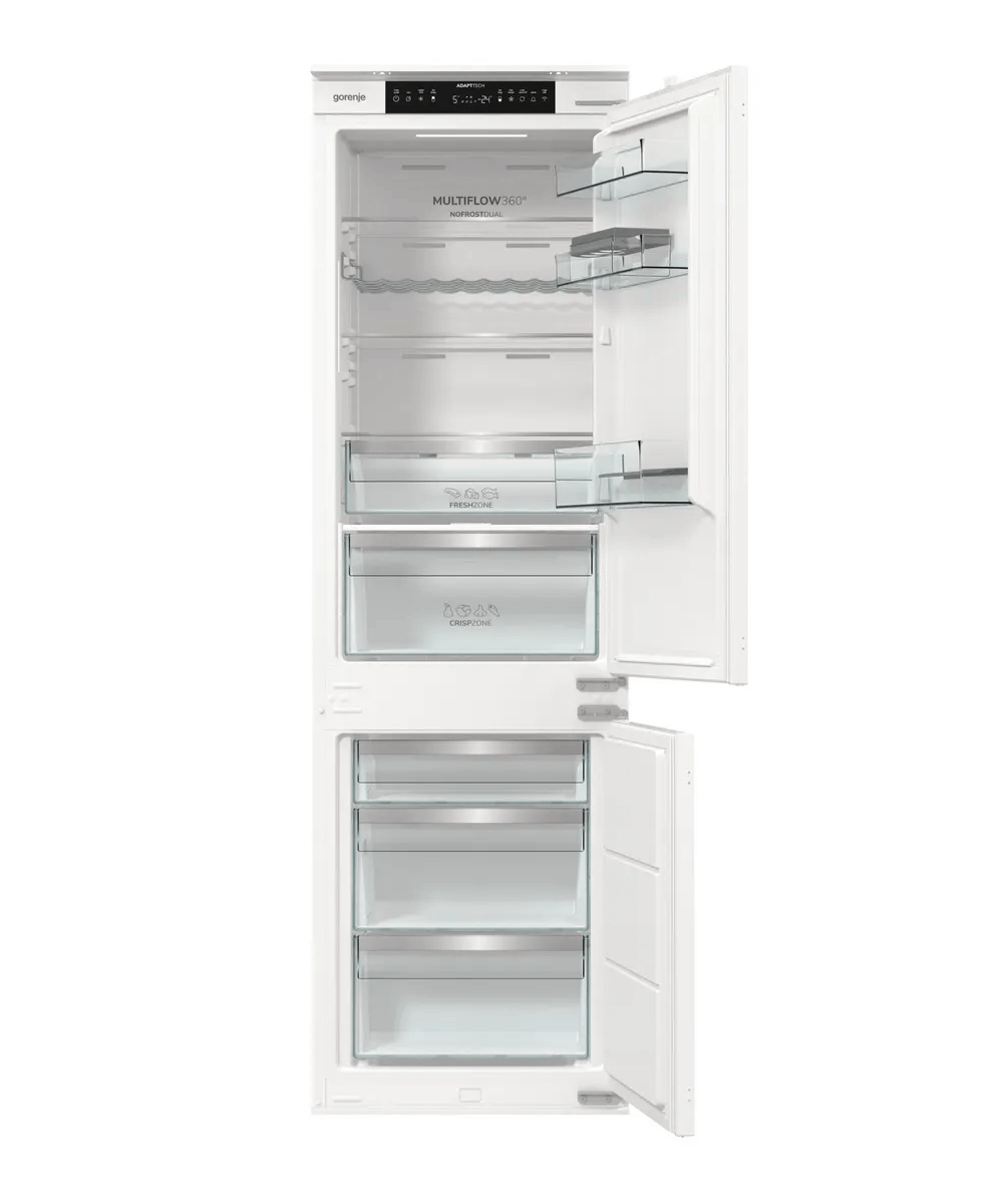 מקרר אינטגרלי 60 ס"מ עם מקפיא תחתון  GORENJE דגם: NRKI519E41