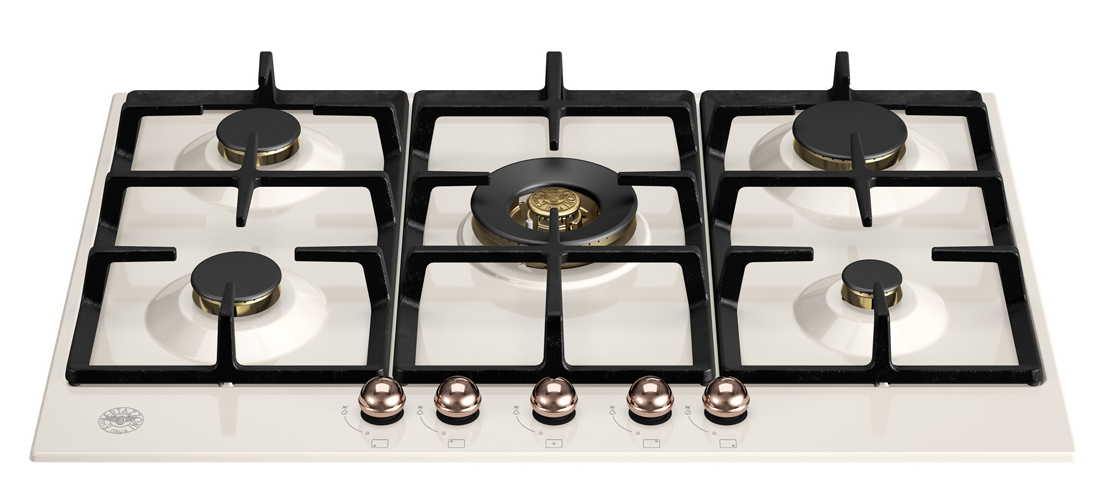 כיריים גז 75 ס"מ סדרת Heritage שנהב Bertazzoni דגם: P755CHERAC