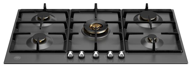 כיריים גז 90 ס"מ סדרת Heritage שחור מט Bertazzoni דגם: P905CHERNE