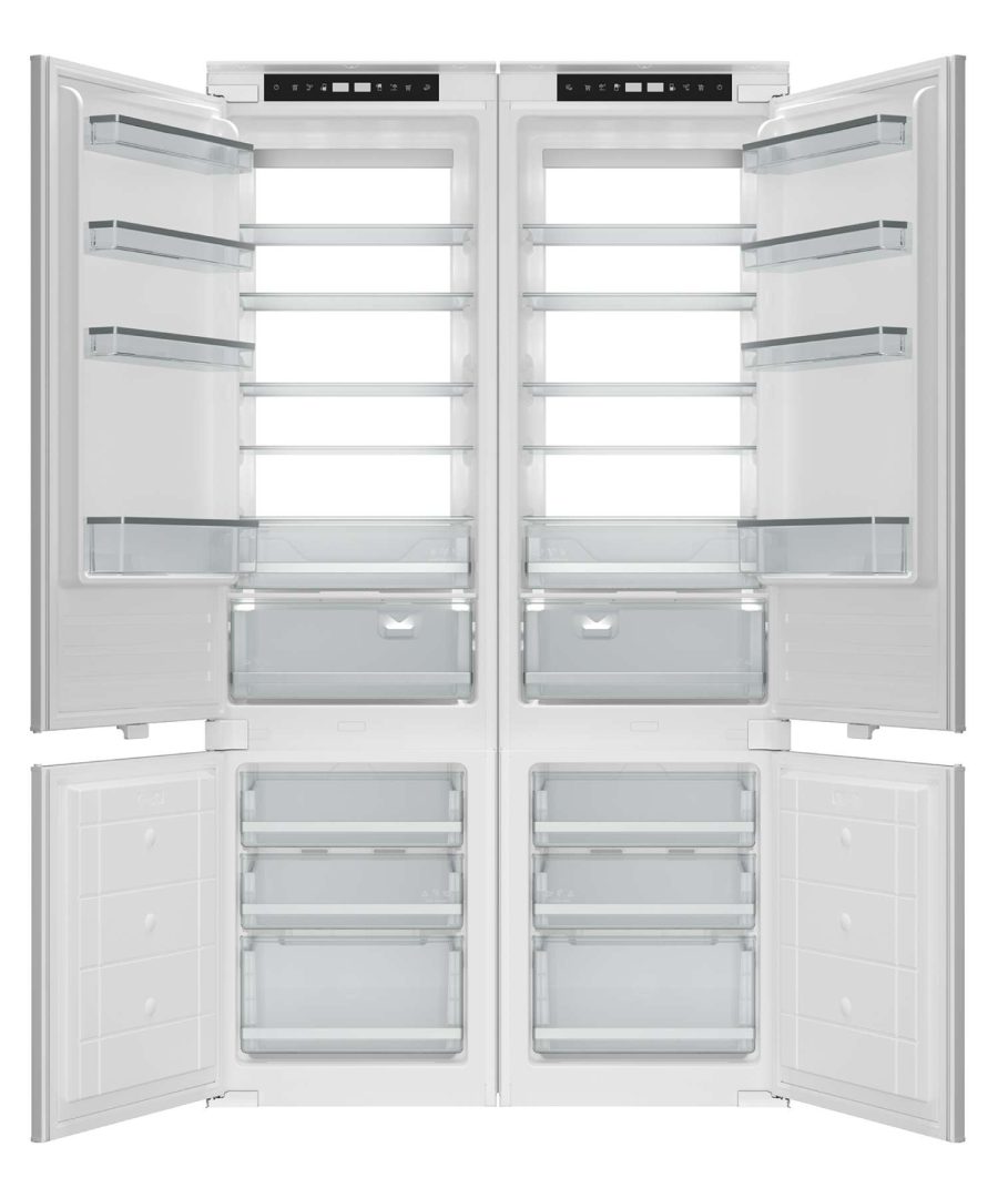 מקרר אינטגרלי מקפיא תחתון 120 ס"מ BERTAZZONI Master דגם: REF604BBNPTC-S