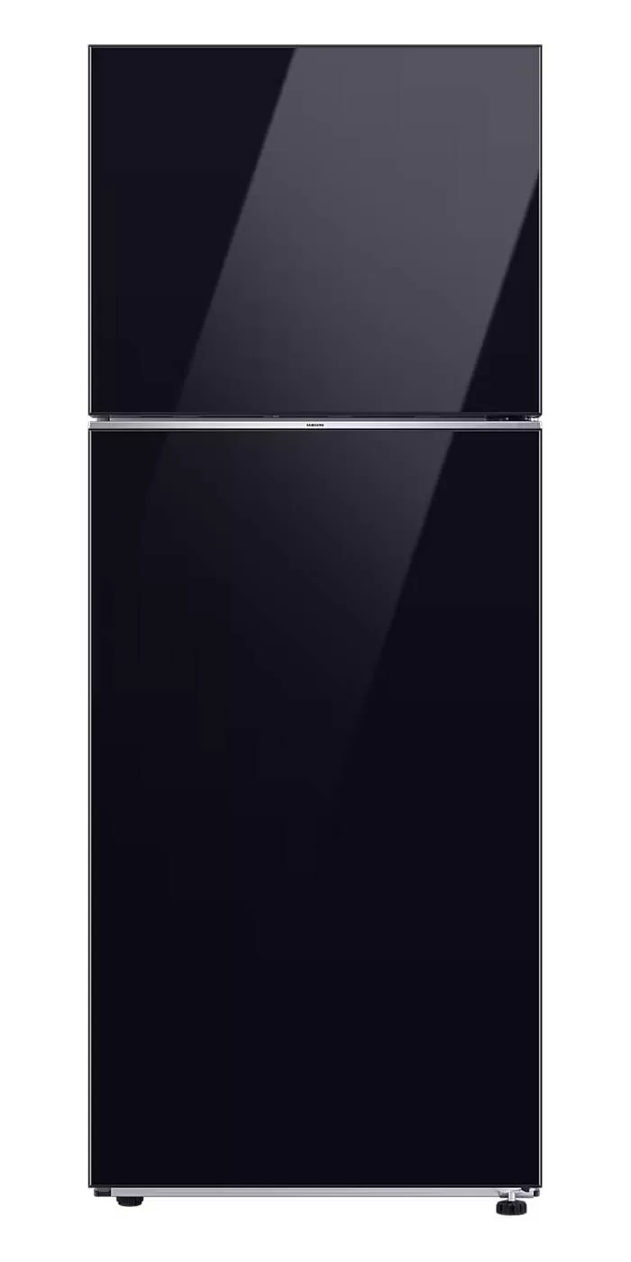 מקרר מקפיא עליון זכוכית שחורה/לבנה SAMSUNG מקרר דגם: RT48CB6626