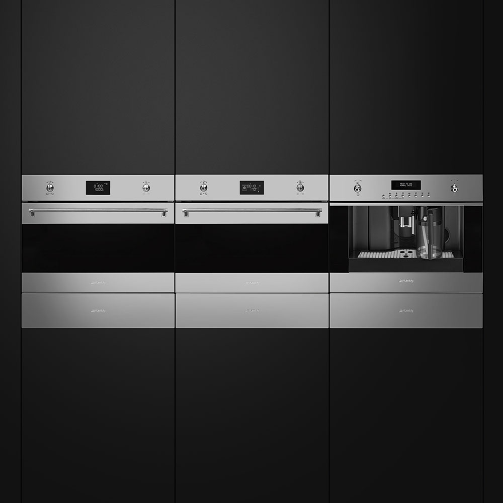 תנור משולב מיקרוגל בנוי 60 ס"מ סדרת Classica נירוסטה SMEG דגם: SO4301M1X – תמונה 4
