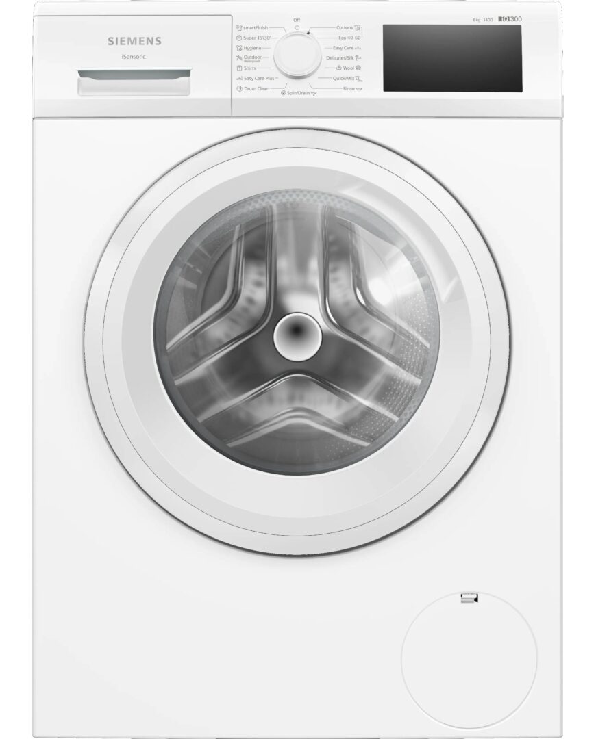 מכונת כביסה 8 ק"ג SIEMENS דגם: WM14N178IL