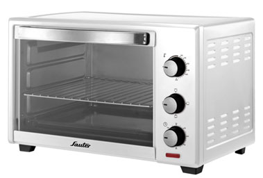 טוסטר אובן 35 ליטר שחור/לבן  SAUTER דגם: TO5035G/W