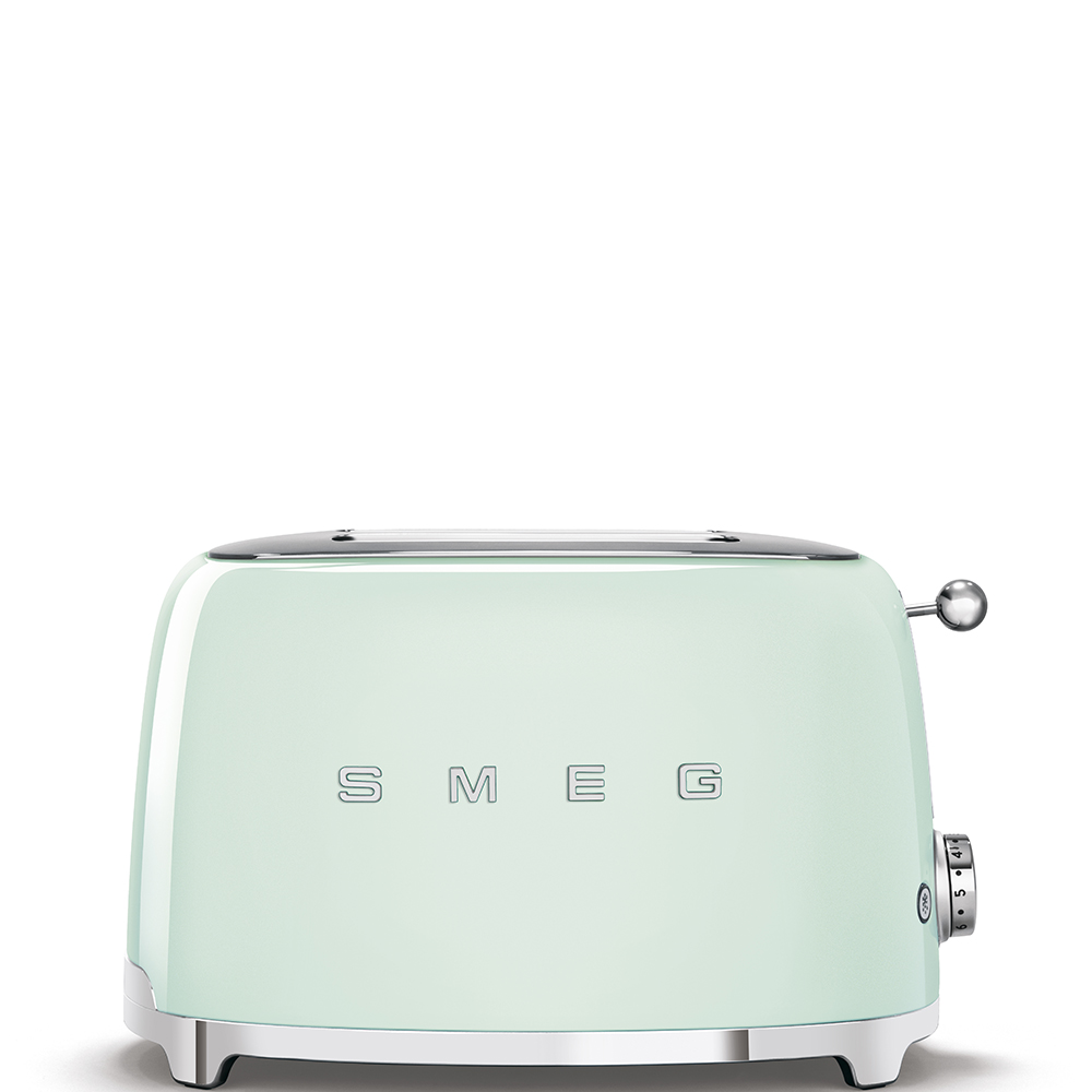 מצנם קופץ ל-2 פרוסות בסגנון רטרו מבריק SMEG דגם: TSF01