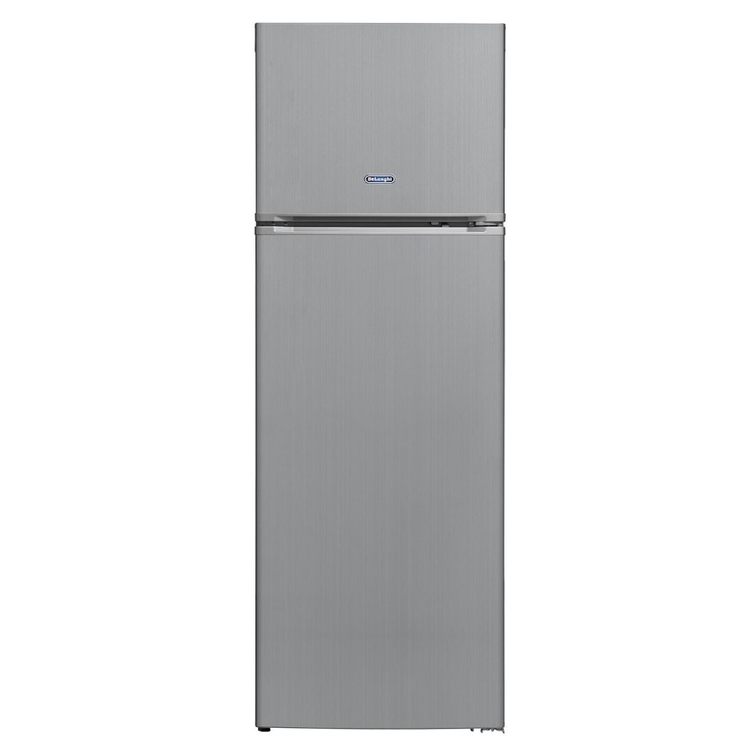 מקרר מקפיא עליון כסוף/לבן DELONGHI דגם: DLR4703