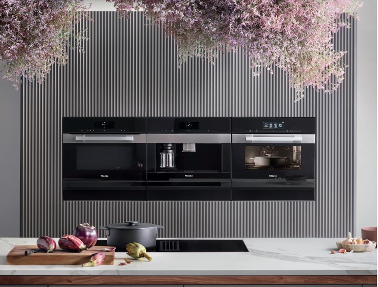 תנור בנוי משולב מיקרו בגובה 45 ס"מ MIELE דגם: H7240 BM – תמונה 3