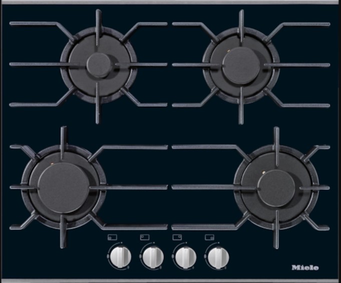 כיריים גז 4 להבות 60 ס"מ MIELE דגם: KM3010