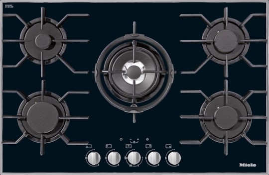 כיריים גז 5 להבות 80 ס"מ MIELE דגם: KM-3034-1