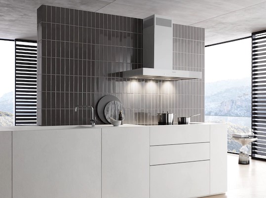 קולט אדים צמוד קיר ברוחב 90 ס"מ MIELE דגם: DA6698W – תמונה 4