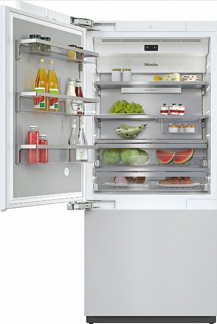 מקרר Miele אינטגרלי עם מקפיא תחתון 90 ס"מ דגם: KF 2912 Vi