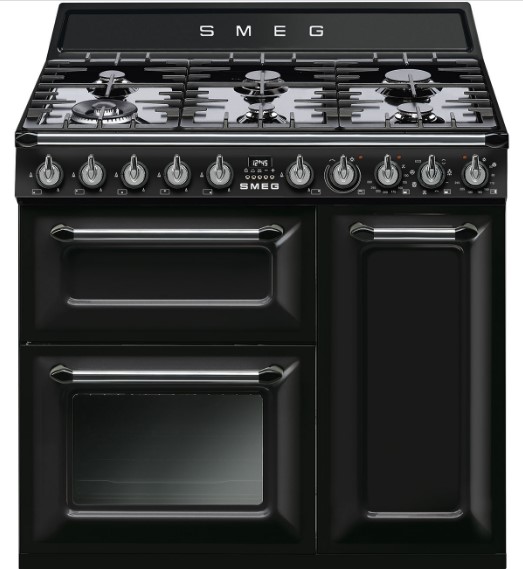 תנור תלת תאי משולב 90 ס"מ SMEG דגם: TR93