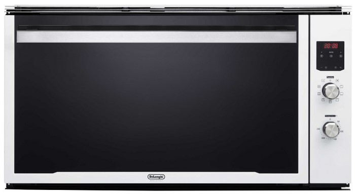 תנור בנוי רחב 90 ס"מ לבן DELONGHI דגם: NDB902W
