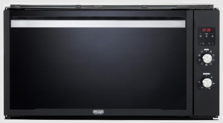 תנור בנוי רחב 90 ס"מ שחור פחם DELONGHI דגם: NDB902AN