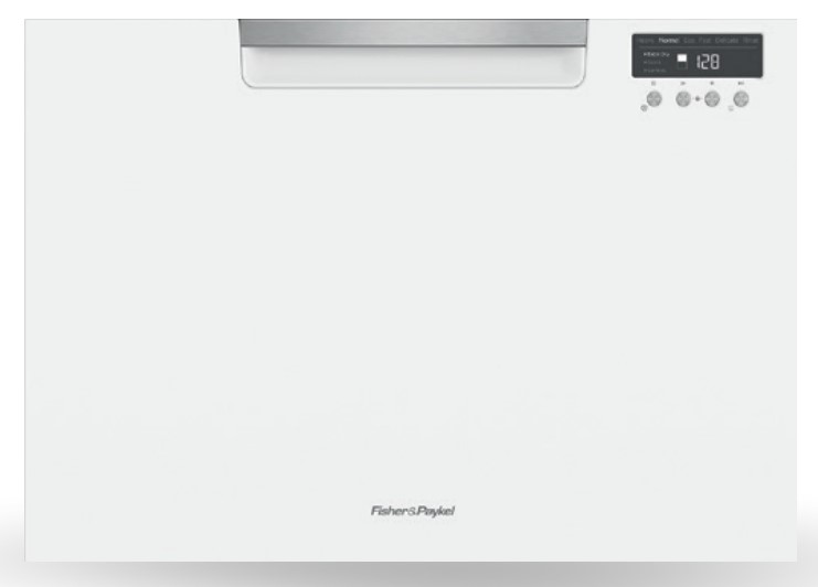 מגירת הדחה בודדת ברוחב 60 ס"מ לבן FISHER & PAYKEL דגם: DD60S HW